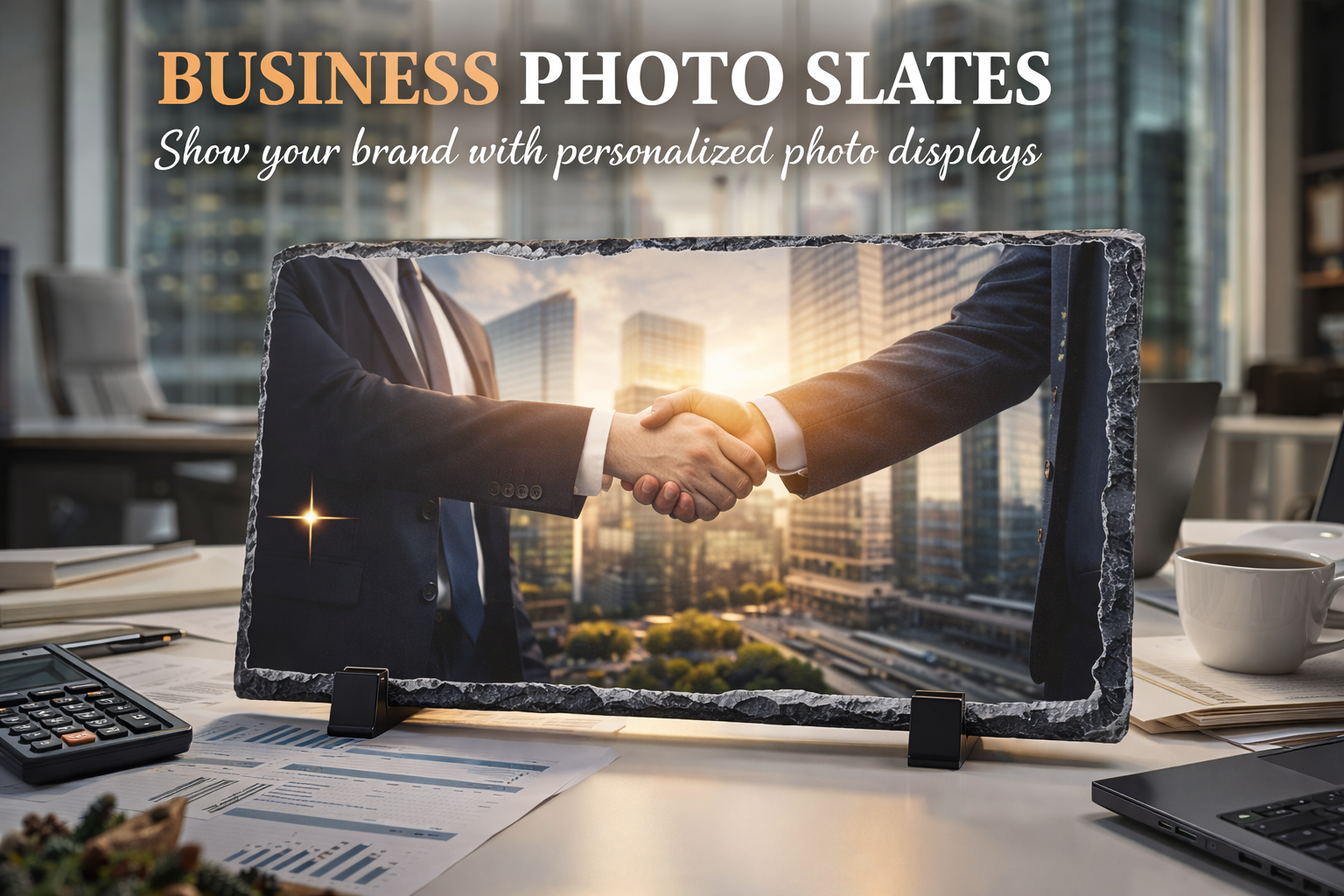 Custom business slate