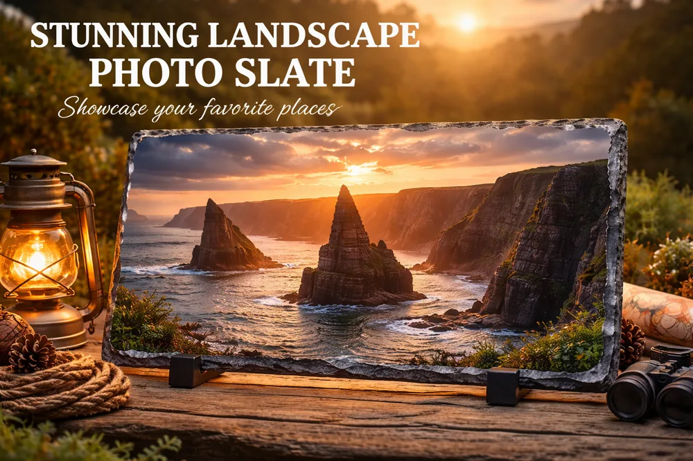 Irish landscape slates